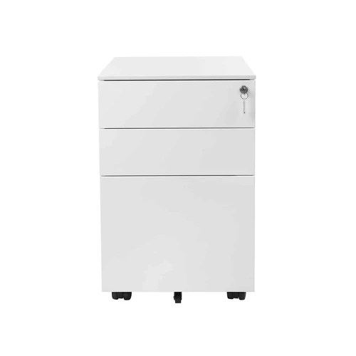 Erdvus dokumentų konteineris su 360° ratukais ir reguliuojama dildė