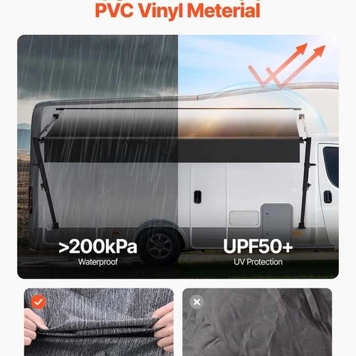 Rankinis 18 pėdų tentas lauko priekaboms