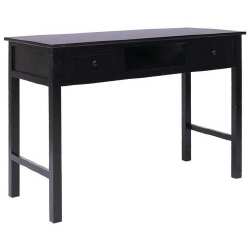 Rašomasis stalas (110x45x76 cm, juodas)