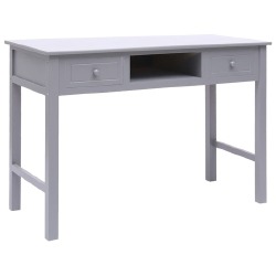 Rašomasis stalas (110x45x76 cm, pilkos spalvos)