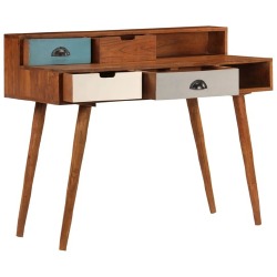 Rašomasis stalas, 110x50x90cm, akacijos medienos masyvas - Darbo stalai