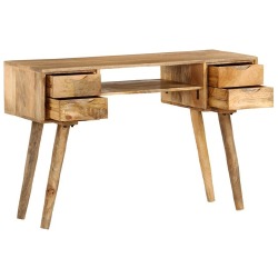 Rašomasis stalas, 115x47x76 cm, mango medienos masyvas - Darbo stalai