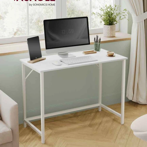 Rašomasis stalas 50x100x76cm., baltos spalvos - Darbo stalai