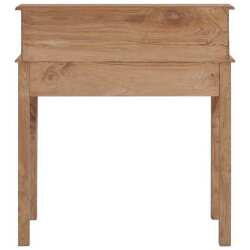 Rašomasis stalas, 90x50x100 cm, tikmedžio medienos masyvas - Darbo stalai