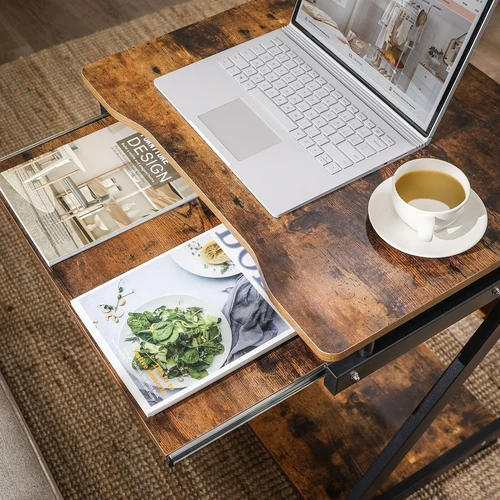 VASAGLE stalas su melamino lukštu ir 15 mm storio plokštėmis