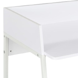 Rašomasis stalas, baltos spalvos, 90x60x88cm - Darbo stalai