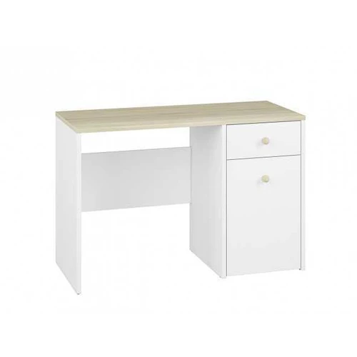 Rašomasis stalas CESAR CS18 117 baltas / buko fjordas