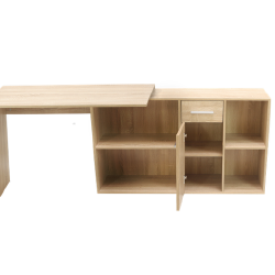 Stacionarus stalas su atviromis lentynomis ir durelėmis