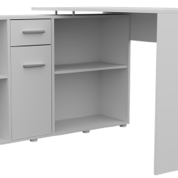 Rašomasis stalas Diegos, baltas