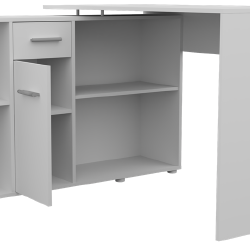 Ergonominis dešininis/kairinis rašomasis stalas