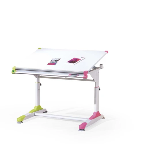 Ergonomiškas rašomasis stalas su 2 dekoracijų rinkiniais