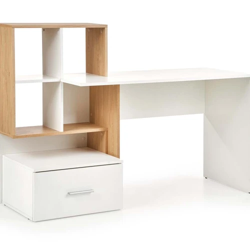 Kompaktiška spinta 149x50x105 cm, ąžuolo ir antracito spalvos