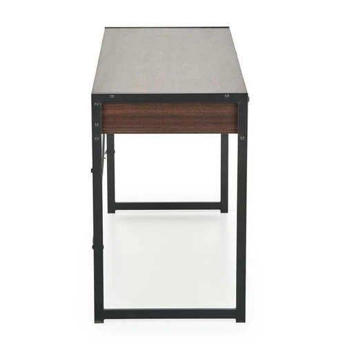 Moderni spinta 123x48x75 cm, riešuto ir juodos spalvos