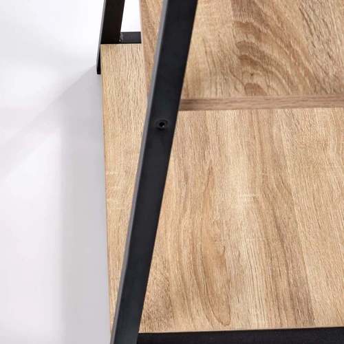 Kokybiška spinta su Sonoma ąžuolo ir juodos spalvos deriniu