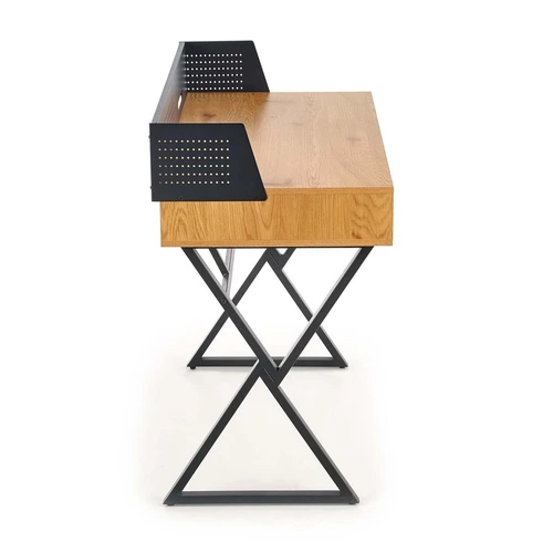 Kokybiška spinta iš MDF ir plieno su stilinga spalvų kombinacija