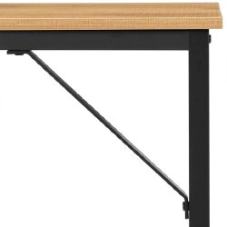 Rašomasis stalas medaus rudai juodas - Darbo stalai
