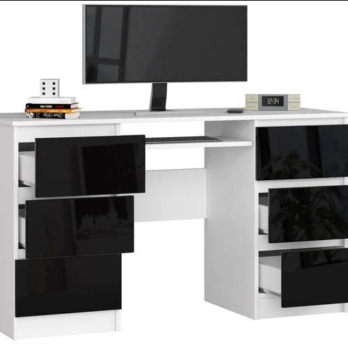 Patvarus stalas su ABS apvadu ir dideliu funkcionalumu