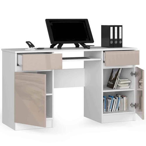 Patvarus rašomasis stalas su laminuota plokšte ir ABS briauna