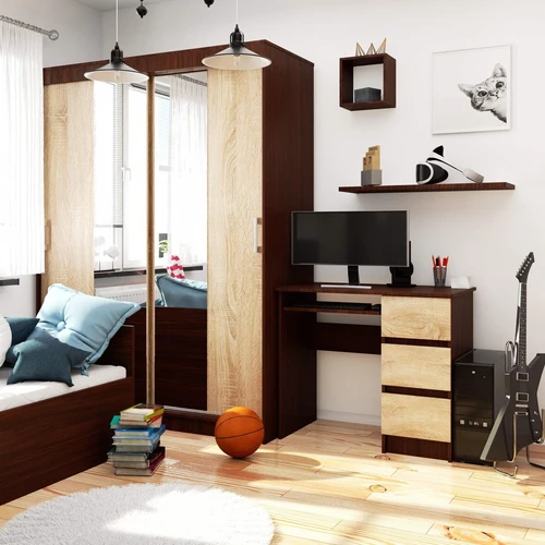 Patvarus 16 mm laminuotos plokštės stalas