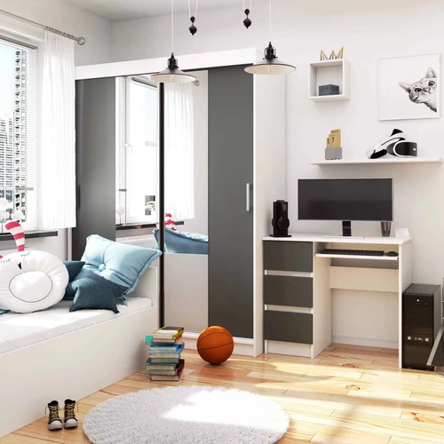 Ergonominis kompiuterio stalas A-6 su CLP sistema