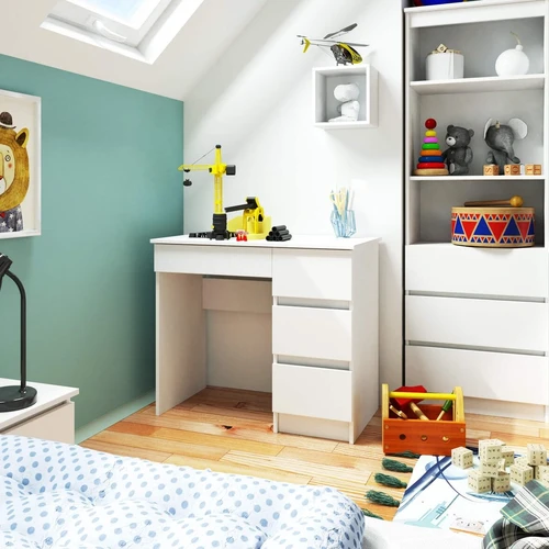 Aukštos kokybės laminuotas stalas su atspariu paviršiumi ir ABS apvadu