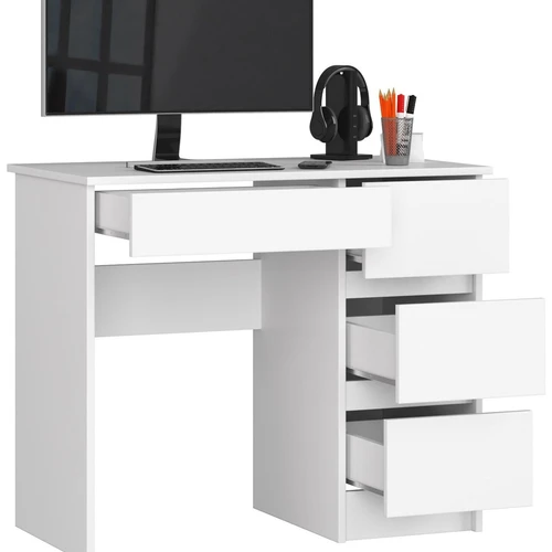 Kompiuterinis stalas A7 su erdviais stalčiais ir stabilus stalviršis