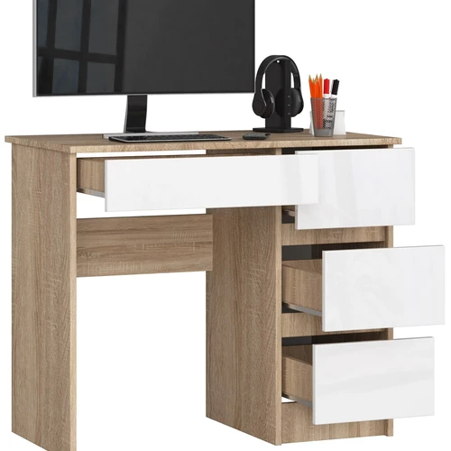 Erdvus rašomasis stalas su ABS briaunomis