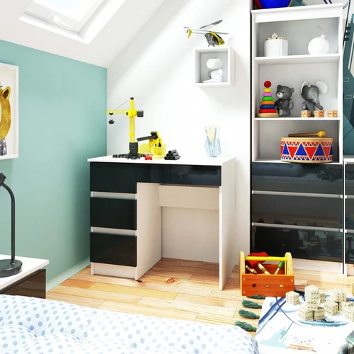 Kokybiškas paauglio stalas su moderniu dizainu ir patogumu
