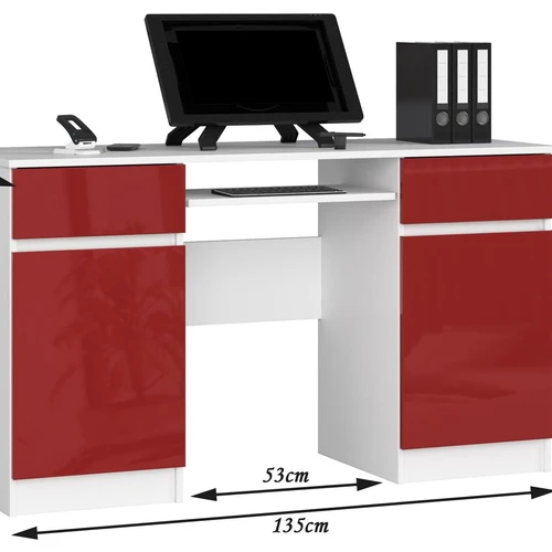 Praktiškas rašomasi stalas su daug vietos ir 24 mėn. garantija