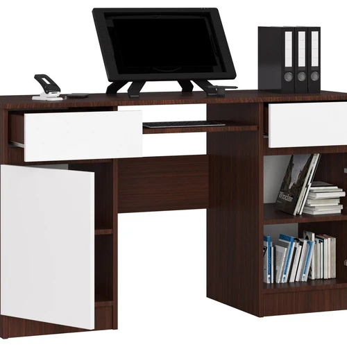 Tvirtas stalas iš laminuotos plokštės su ABS briaunomis