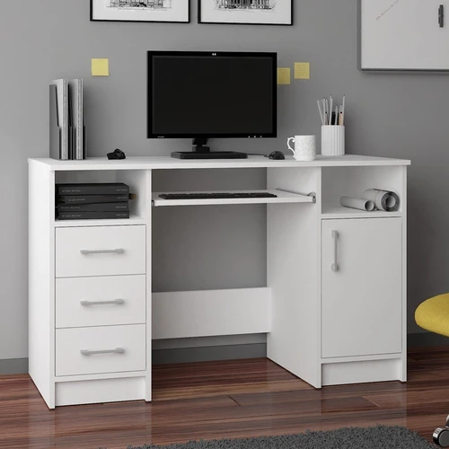 Universalus rašomasis stalas su spintelėmis