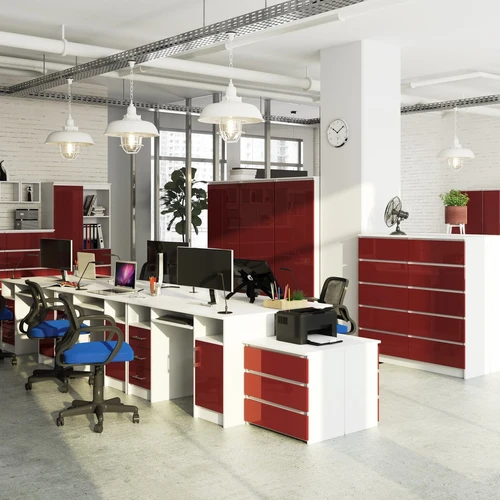 Praktiškas stalas su daug vietos ir 24 mėn. garantija