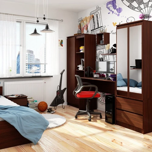 Rašomasis stalas su ABS briaunomis ir lengvu surinkimu