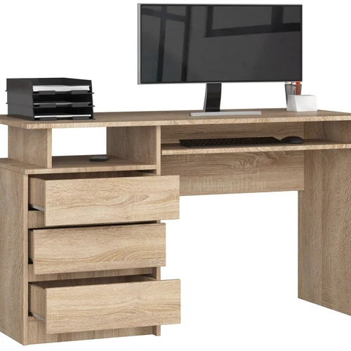 Tvirtas ir patvarus CLP stalas su laminuota nugarėle