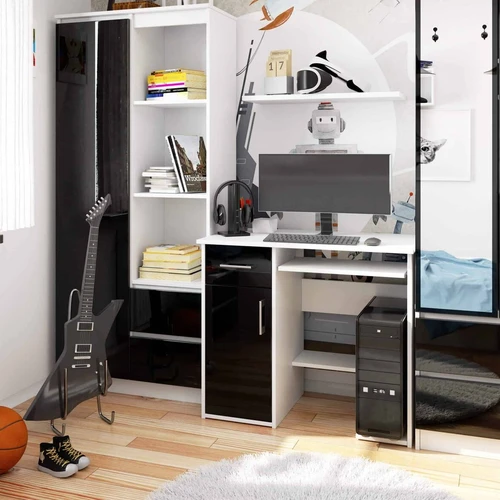 Modernus JAY kompiuterio stalas įvairių spalvų pasirinkimui