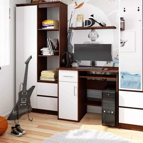 Stalas su ABS briaunomis ir lengvu surinkimu