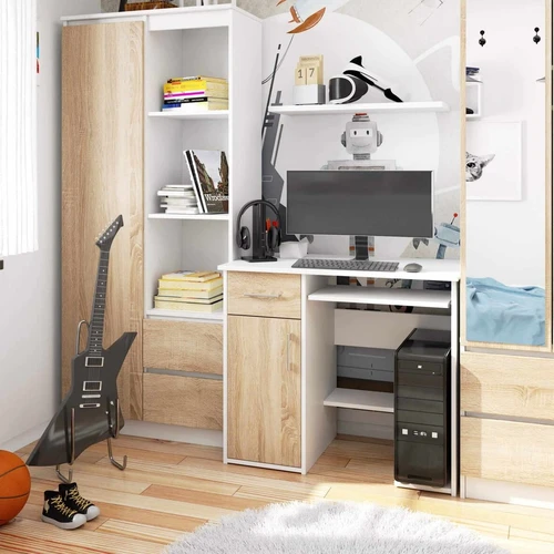 Patogus JAY stalas su atskira PC korpuso lenta