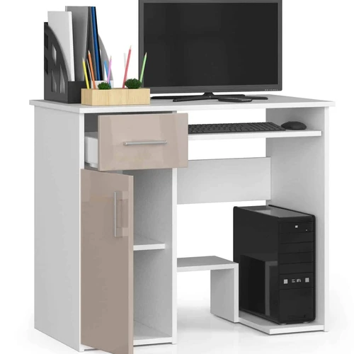 Universalus 90 cm JAY stalas su rakinama spintele ir stalčiumi