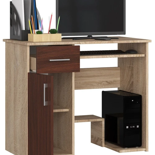 Ergonominis JAY stalas su ištraukiama klaviatūros lenta ir kompiuterine lenta