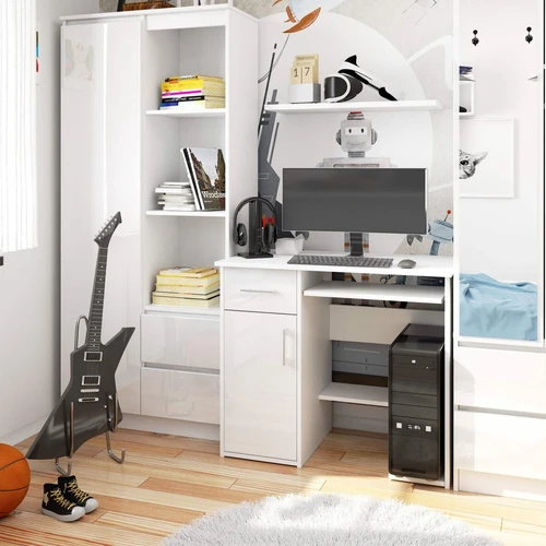 Kompaktiškas stalas darbui ir mokymuisi