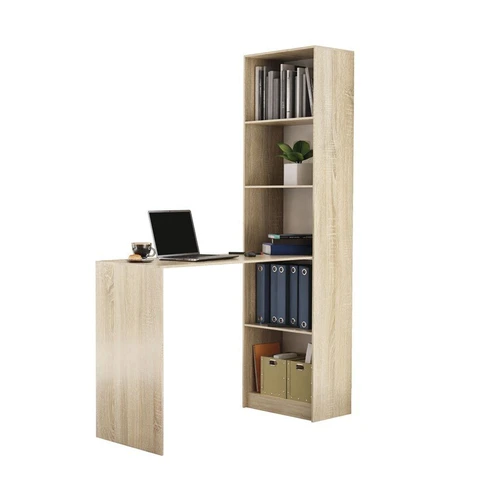 Aukštos kokybės rašomasis stalas su ąžuolo spalva