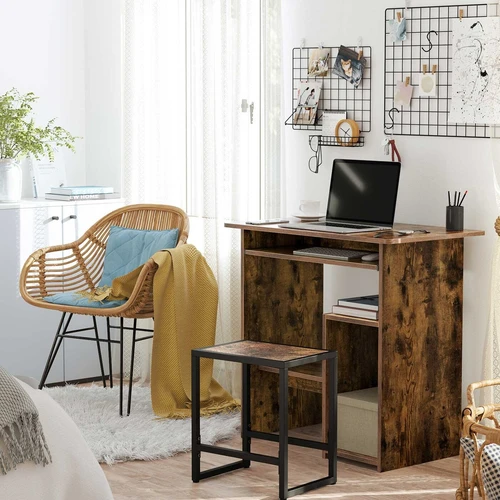 Lengvai surinkti kompiuterio stalas su instrukcija