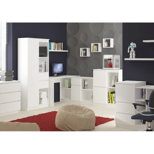 Elegantiškas kampinis stalas su ABS apvadu