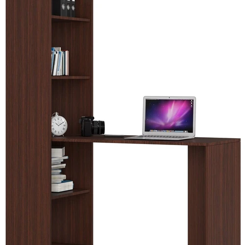 Universalus rašomasis stalas su 4 erdviomis lentynomis