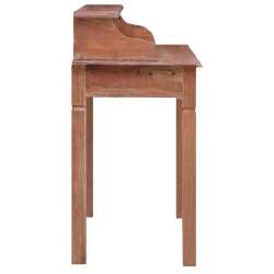 Rašomasis stalas su stalčiais 90x50x101cm, medienos masyvas - Darbo stalai
