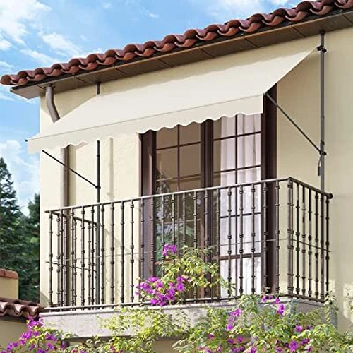 Reguliuojama markizė 300x130 cm su aukščio ir pločio nustatymu