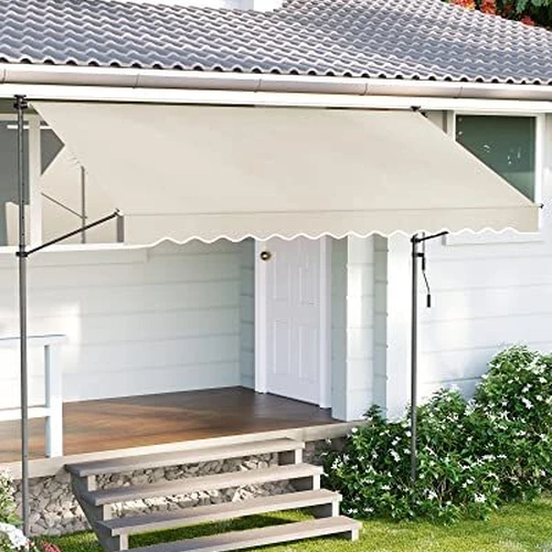 Reguliuojama markizė 300 x 130 cm, pilkos spalvos