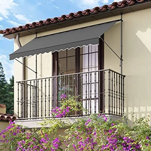 Reguliuojama markizė terasai, balkonui ar laukui