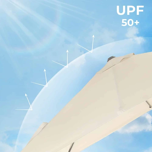 Lengvai reguliuojamas skėtis su 8 tvirtomis briaunelėmis