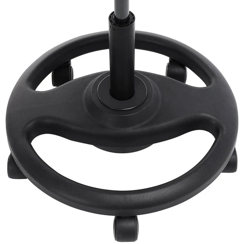 Šiuolaikinė biuro taburetė su ratukais ir reguliuojama aukščio sėdyne